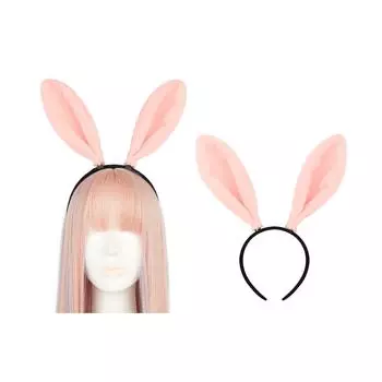 Повязка на голову для мытья лица в стиле спа, обруч для волос в форме заячьих ушей, плюшевый головной убор для вечеринки, Пасхальный костюм для косплея, реквизит унисекс верблюд