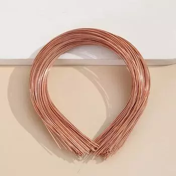 Повязка на голову из сплава проволоки: Самодельные полуфабрикаты для металлической повязки на голову из сырья