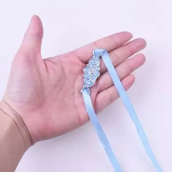 Повязка на голову Ювелирные украшения для волос Вэй Усянь Лань Ванцзи Косплей Аниме Реквизит Реквизит для косплея Магистр Дьявольского Культа синий