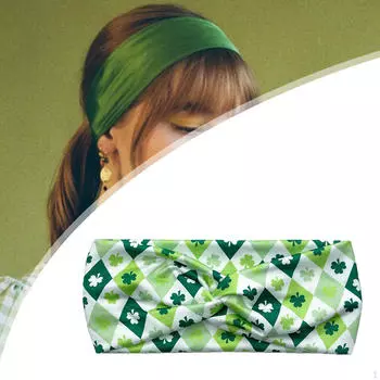 Повязка на голову ко Дню Святого Патрика, модная повязка на голову для карнавальной вечеринки, реквизит для Хэллоуина Style A