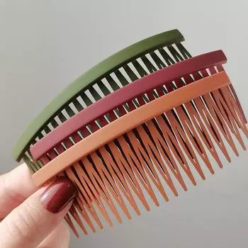 Повязка на голову матовая фиксированная челка заколки корейские заколки женские гребни для волос заколки для волос для девочек заколка для челки хаки