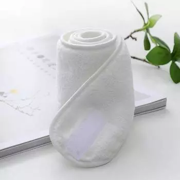 Повязка на голову регулируемая СПА для мытья лица полотенец аксессуары для волос макияж девушки мягкий уникальный бежевый