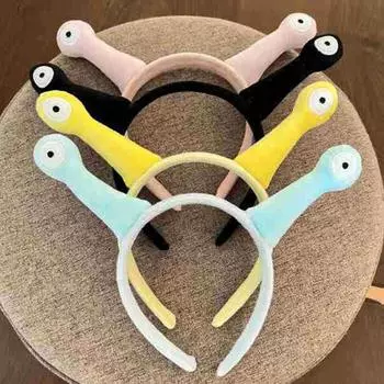 Повязка на голову с антенной улитки, ультраабсорбирующие повязки для ухода за кожей для женщин небесно-голубой