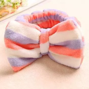 Повязка на голову с бабочкой, резинка для волос, эластичная нескользящая повязка на голову One Size