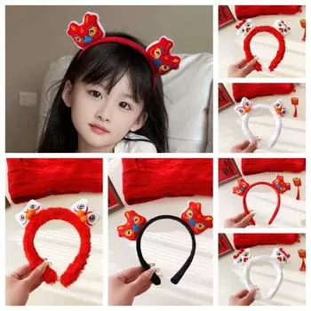 Повязка на голову с изображением льва, пробуждение, повязка на голову с рисунком льва, новогодняя повязка на голову, подарок на Новый год