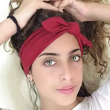 Повязка на голову с кроличьими ушками, повязка на голову для йоги для женщин и девочек, повязки для волос с узлом, тюрбан, повязка на голову, бандана, головной убор с бантом, повязки, аксессуары для волос чёрный