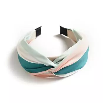 Повязка на голову с широкими полями в полоску, женская повязка на голову Yiwu Hair Accessories