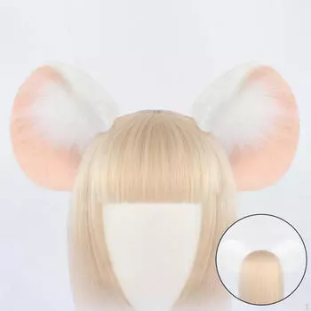 Повязка на голову с ушками мыши, милый детский обруч для волос для ролевых игр, карнавал, Хэллоуин