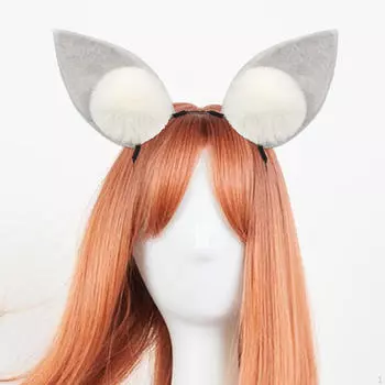 Повязка на голову с ушками животных, женский симпатичный головной убор для карнавальных выступлений на сцене