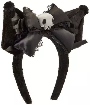 Повязка на голову Sanrio Kuromi 042757 (Полуночный Мерокуро) чёрный