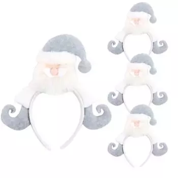Повязка на голову в европейском стиле для рождественской вечеринки, Санта, 4 шт.