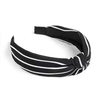 Повязка на голову в стиле бохо с широкими полями и перекрестным узлом, женские аксессуары для волос, головной убор 1pcs