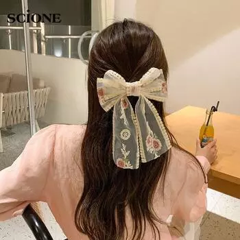 Повязка на голову в стиле Лолиты, японская девушка, супер фея, бант, заколка для волос, стиль Лолиты, клипса, головной убор, мягкая заколка для девочек, аксессуары для волос