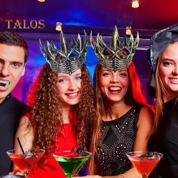 Повязка на голову в виде короны злой королевы для взрослых, готический головной убор для средневековой вечеринки в честь Хэллоуина, маскарада, сценического представления серебряный