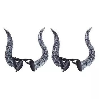 Повязка на голову в виде рога глупого демона