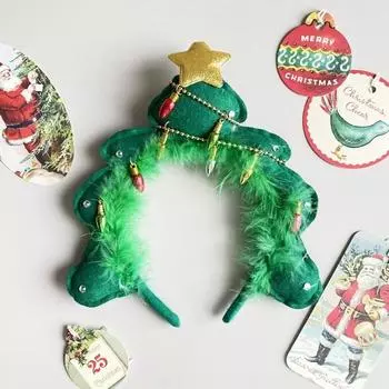 Повязка на голову в виде рождественской елки Aloha Bank, 1 шт.