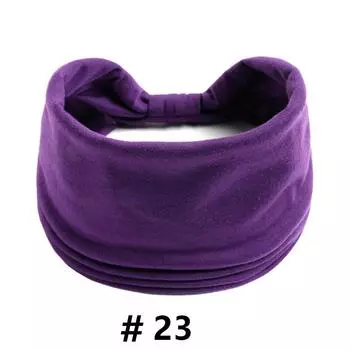 Повязки на голову для женщин Хлопковые широкие повязки на голову для занятий йогой, эластичные спортивные повязки на голову, бандана-тюрбан, повязка для волос, аксессуары для волос