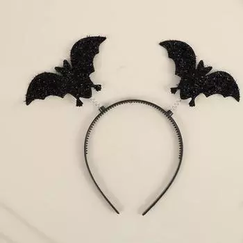 Повязки на голову на Хэллоуин для детей и взрослых, повязки на голову для танцев и аксессуары для волос, повязки на голову в виде летучей мыши, тыквы, черепа, паука, ведьмы