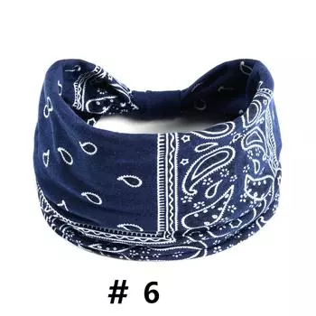 Повязки на голову в стиле бохо с широким узлом, шарф для волос, повязка для волос с цветочным принтом, эластичный тюрбан, повязка на голову, эластичные повязки на голову, бандана, модные аксессуары для волос для женщин