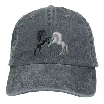 Повседневная бейсболка, унисекс, женские шапки с козырьком, Snapback, кепки с лошадьми и животными One Size