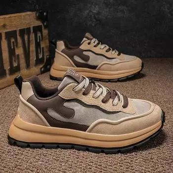Повседневная деловая обувь для мужчин Модная нарядная обувь Tenis De Hombre Мокасины Мокасины Кроссовки дизайнерские 39 хаки