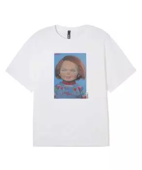Повседневная футболка x CHUCKY PHOTOGRAPH БЕЛАЯ [Cyrus] S/S Мужская белый