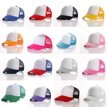 Повседневная кепка с козырьками, регулируемая сетка, хип-хоп шляпы, модная сетчатая кепка с язычком утки, лето темно-синий/белый