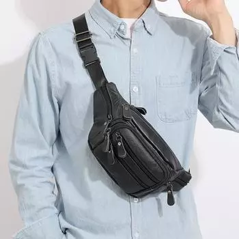 Повседневная кожаная сумка на грудь, кожаная сумка-слинг, летняя новая мягкая кожаная женская маленькая сумка в этническом стиле, повседневная сумка на плечо, сумка для мобильного телефона 17*5*13cm кофейный