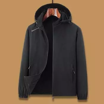 Повседневная куртка куртка мужская осенняя мужская новая ветрозащитная дышащая бейсбольная майка однотонная универсальная верхняя мужская M