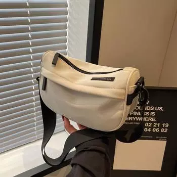 Повседневная легкая сумка через плечо 2024 года, новая большая вместимость, модная, высококачественная, универсальная сумка через плечо с пельменями