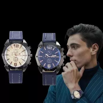 Повседневная мода кожаный ремешок мужские часы Montre De Luxe Homme новые самые продаваемые товары дропшиппинг Erkek Saatleri Relogio