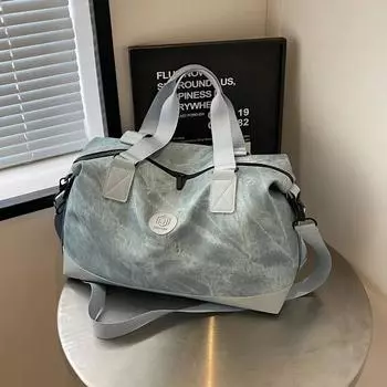 Повседневная модная сумка через плечо, высококачественная, вместительная дорожная сумка для прогулок, застежка-молния, кроссбоди, ПУ