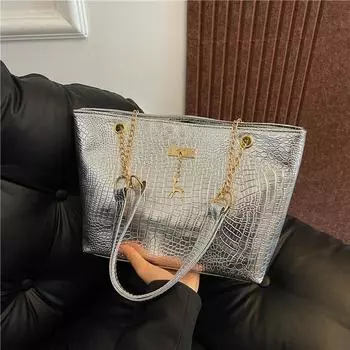 Повседневная модная сумка-мессенджер для женщин, популярная сумка для поездок на работу, женская летняя новая тенденция 2024 года, модная иностранная сумка через плечо чёрный