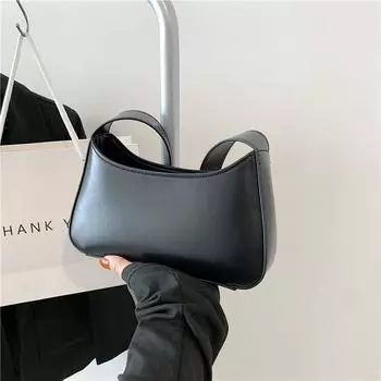 Повседневная модная сумка-мессенджер, маленькая квадратная сумка, летняя новая мода 2024 года, простая сумка-мессенджер, повседневная простая сумка через подмышку белый