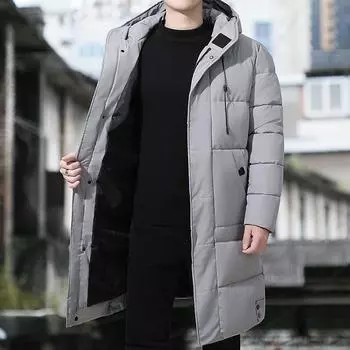 Повседневная мужская куртка Мужская повседневная модная зимняя спортивная куртка на открытом воздухе XL светло-зеленый