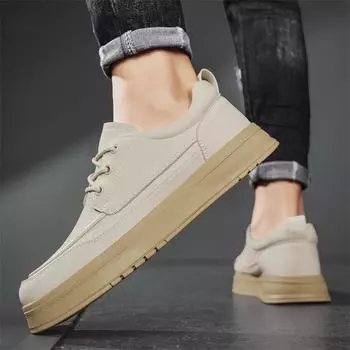 Повседневная мужская обувь для серфинга Модный и универсальный стиль Повседневная офисная вождение Отдых на природе Деловая вечеринка Черная спортивная обувь 39 бежевый