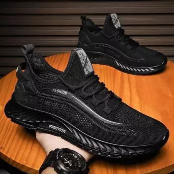 Повседневная мужская обувь из хлопчатобумажной ткани, летние дышащие кроссовки для бега, модная мужская обувь с мягкой подошвой для молодежи, сетчатая обувь 39