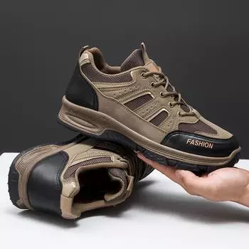 Повседневная мужская обувь. Летние трендовые мужские кроссовки. Удобная дышащая обувь для мужчин. 39 чёрный