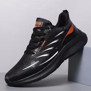 Повседневная мужская обувь с холодным клеем, легкие и удобные мужские кроссовки на шнуровке, спортивные уличные модные трендовые одиночные туфли 39
