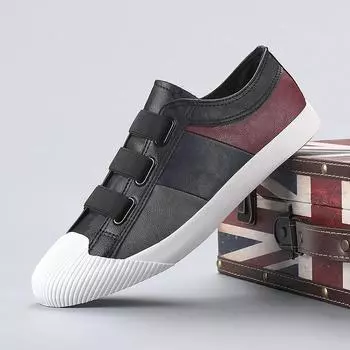 Повседневная мужская обувь Универсальные мужские кроссовки Мода Zapatos De Hombre Уличная обувь Противоскользящие туфли на плоской подошве весна осень Дышащая обувь 6.5 кофейный