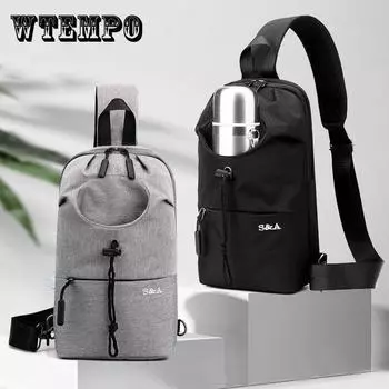 Повседневная мужская сумка-мессенджер, небольшой рюкзак, модная нагрудная сумка, мужская многофункциональная сумка