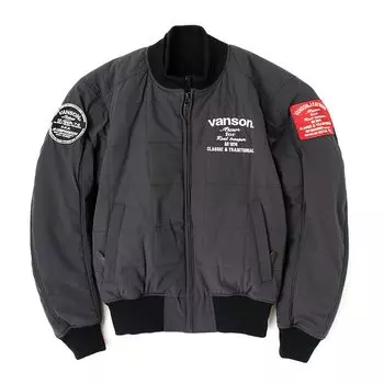 Повседневная нейлоновая куртка серая [Banson] мужская серый