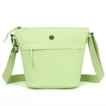 Повседневная нейлоновая сумка-ведро через плечо для женщин, дизайнерские сумки на ремне 2025 года, летняя женская дорожная сумка-шоппер с небольшой емкостью, женские кошельки чёрный