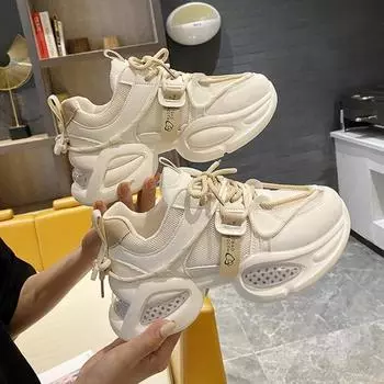 Повседневная обувь для ходьбы, бега, туфли на плоской подошве, женские дышащие модные вулканизированные женские кроссовки, спортивные 35 белый