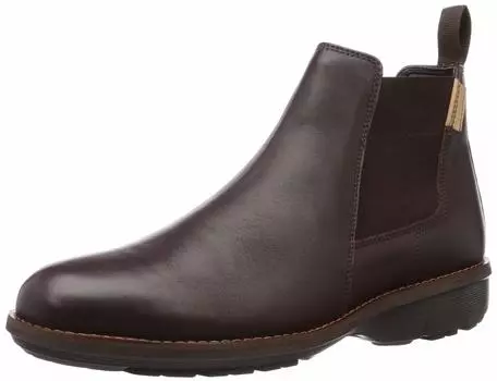 Повседневная обувь для использования Comfort MW8302 Темно-коричневый 25 см 3E [Madras Walk] Gore-Tex On/Off Мужская темно-коричневого