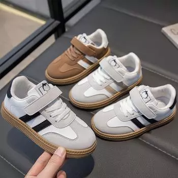 Повседневная обувь для мальчиков и девочек 26 чёрный