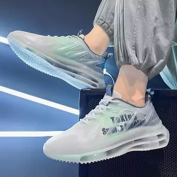 Повседневная обувь для мужчин, кроссовки для бега в стиле панк, мужские дышащие кроссовки в уличном стиле, массивные баскетбольные кроссовки, мужские кроссовки в британском стиле 39 оранжевый