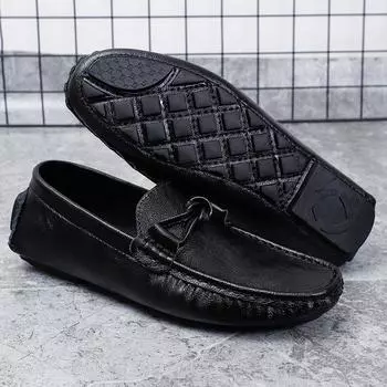 Повседневная обувь для мужчин Модная нарядная обувь Дизайнерская обувь Tenis De Hombre Мокасины Tenis Caballero 45 чёрный