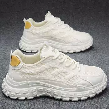 Повседневная обувь для мужчин Удобные и дышащие мужские кроссовки Туфли на платформе Износостойкие повседневные кроссовки Zapatillas De Hombre 39