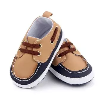 Повседневная обувь для новорожденных, весенняя и осенняя детская повседневная обувь для детей от 0 до 18 месяцев, плоская обувь для ходьбы 0-6m жёлтый